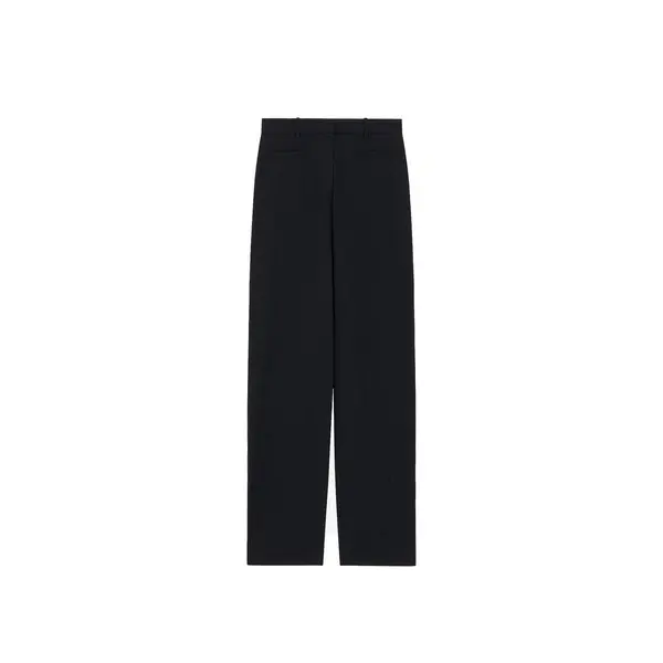 Wide Leg Suit Trousers