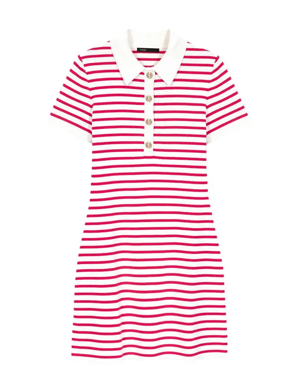 Striped Polo Dress