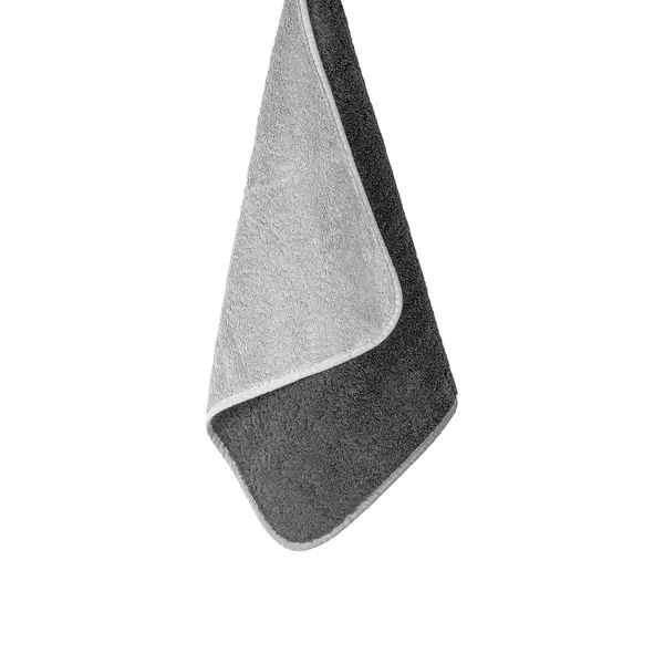 Bicolore Towel 30x30cm Storm/Silver