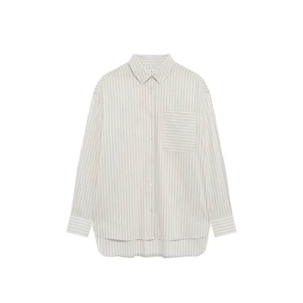 Oversized Striped Shirt