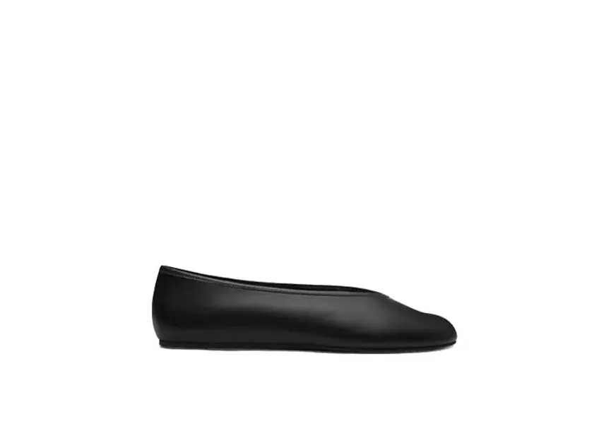 Houston Leathet Ballet Flat