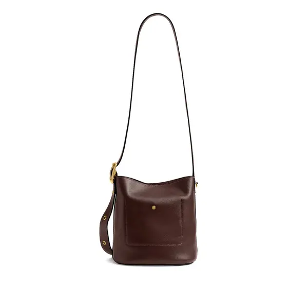Bleecker Leather Bucket Bag
