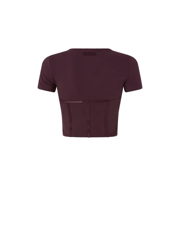 Bustier Short Sleeve Top Image