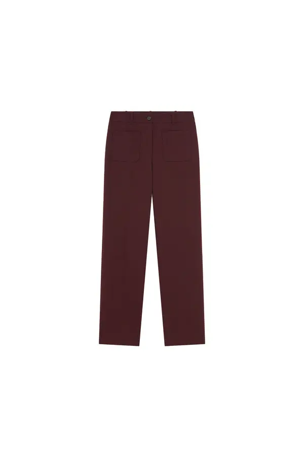 Wide Cut Trousers