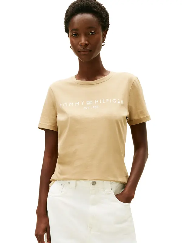 Logo Jersey Crew Neck Short Sleeve T-Shirt