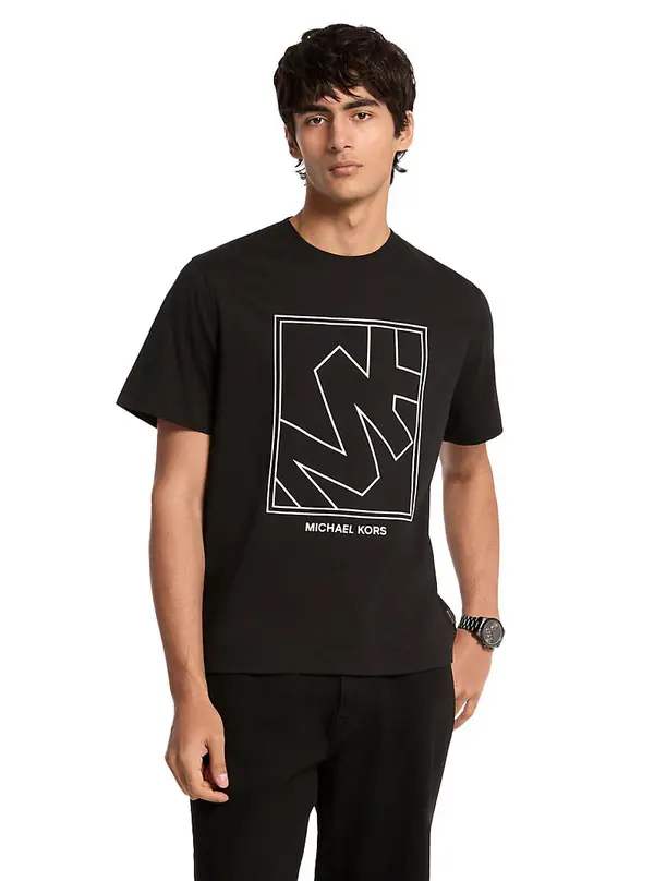 Graphic Logo Cotton T-Shirt