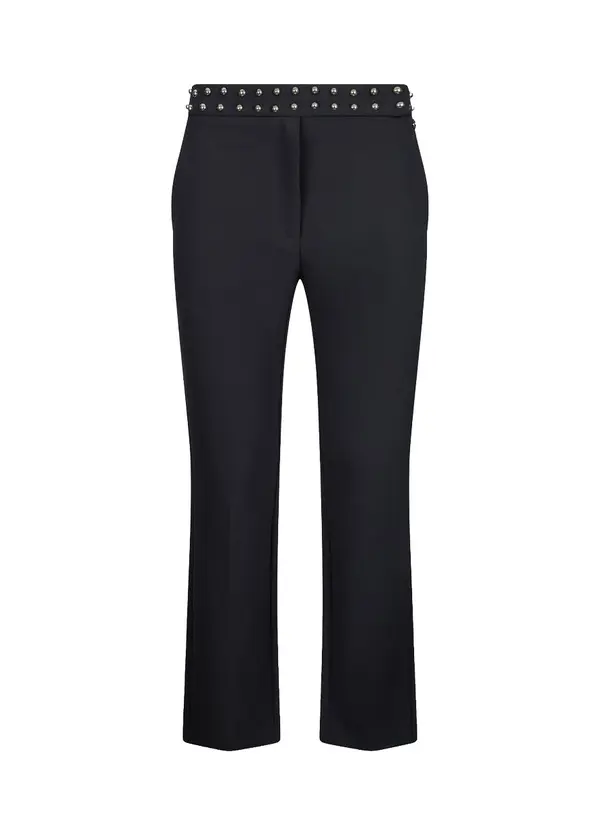 Slim Fit Studded Trousers