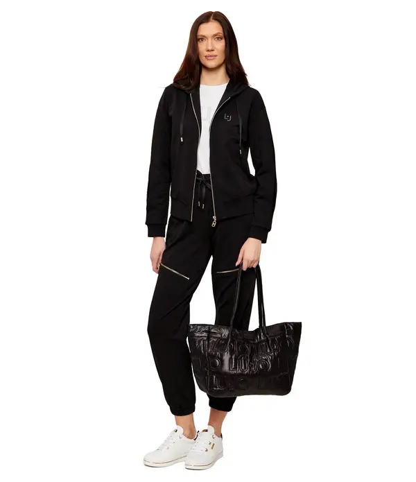 Large Quilted Leather Shopper Bag