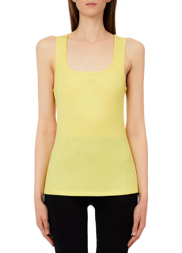 Tank Top With Monogram Logo