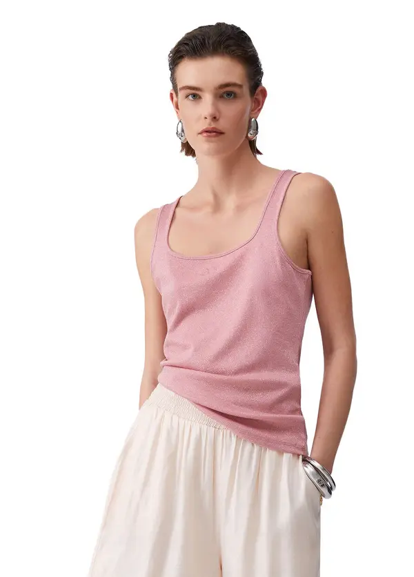 Tank Top With Monogram Logo