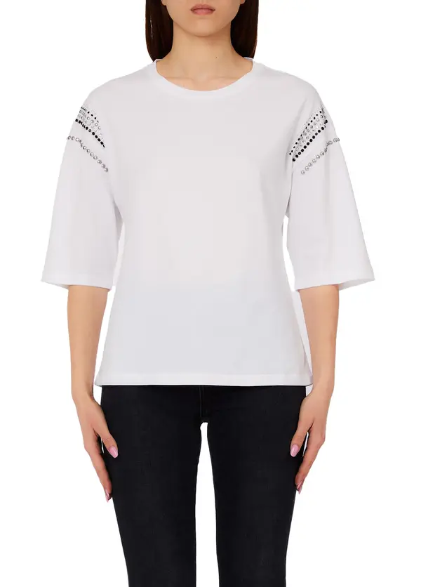 T-Shirt With Appliqué Details