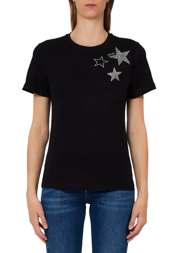 T-Shirt With Appliqué Details