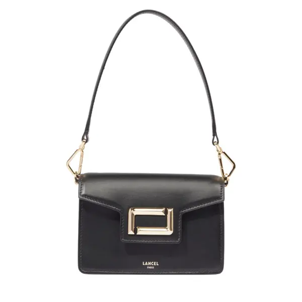 Smooth Leather Mini Flap Crossbody Bag