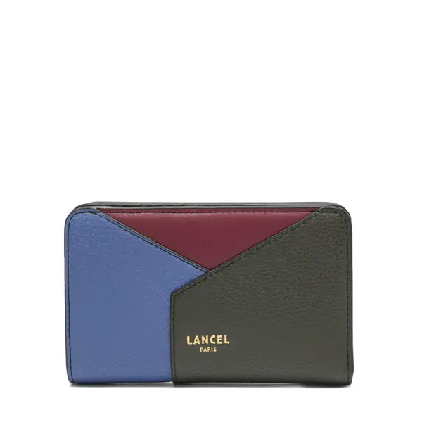 Indigo Enveloppe Zip Rectangular Wallet