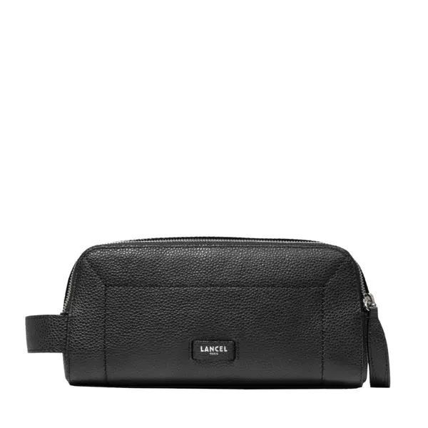 Ninon Leather Zip-top Toiletry Bag
