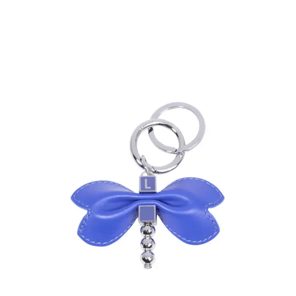 Silver Dragonfly Keyring 