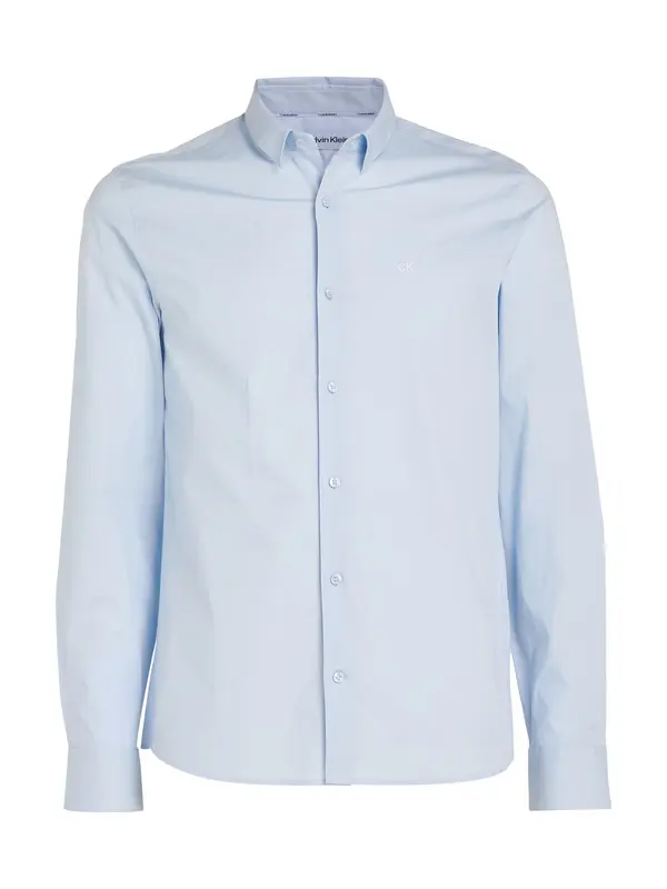 Slim Stretch Cotton Poplin Shirt