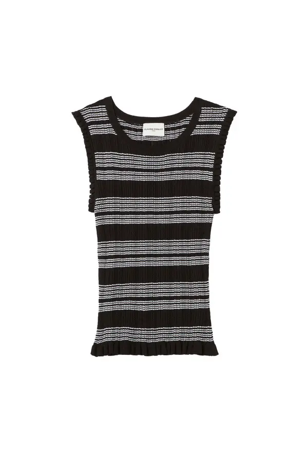 Fine Knit Sleeveless Top