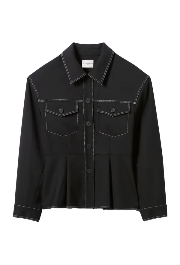 Fitted Peplum Jacket