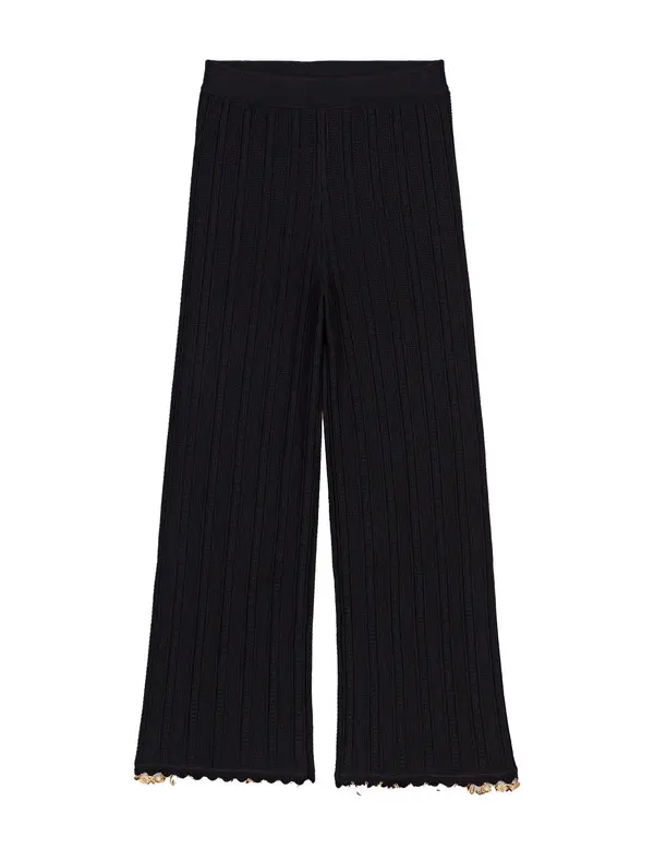 Jewelled Knit Trousers