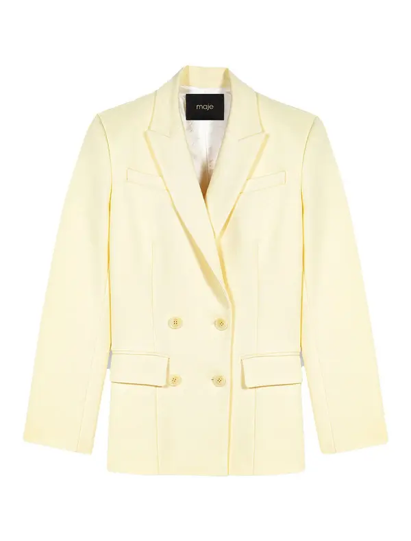 Double-Breasted Suit Jacket