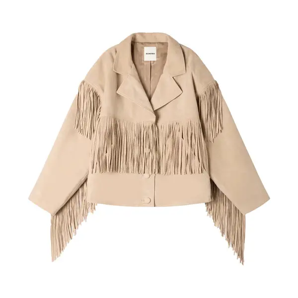 Fringed Suede Jacket