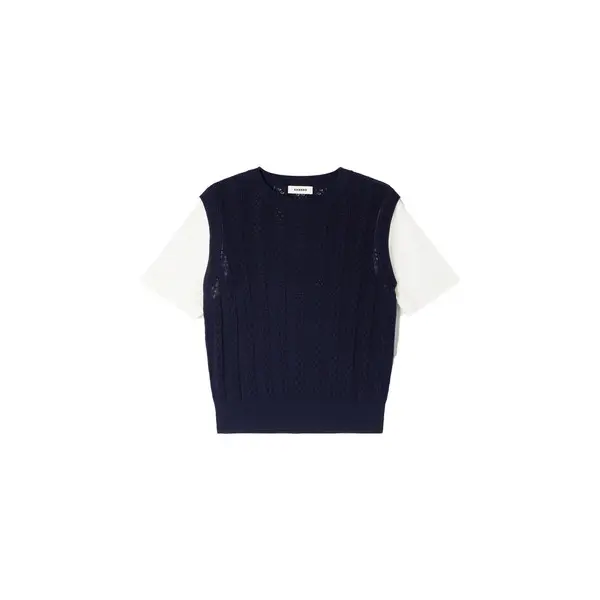 Pointelle Knit Jumper