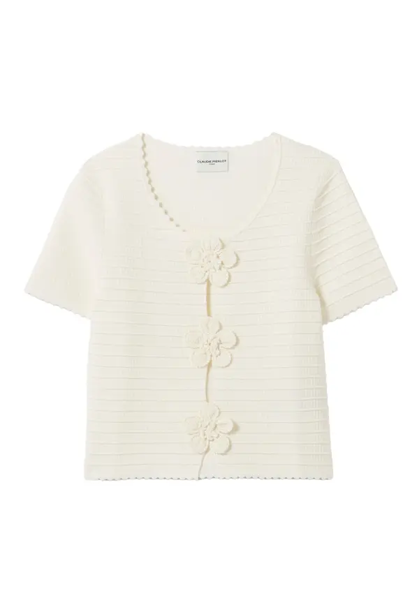 Striped Short-sleeved Jumper 