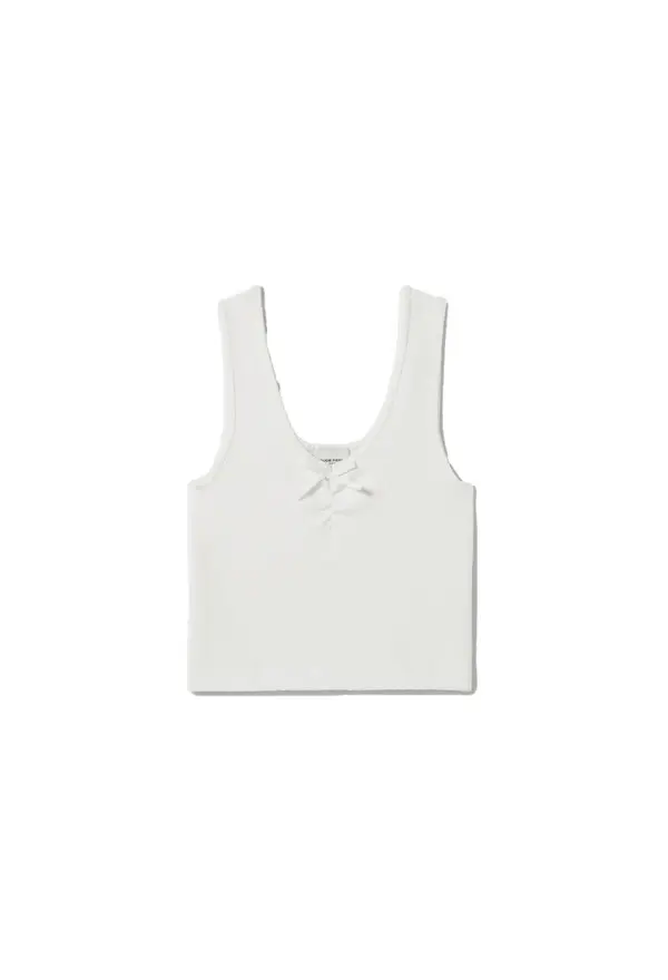 Cropped Top With Criss-Cross Ties