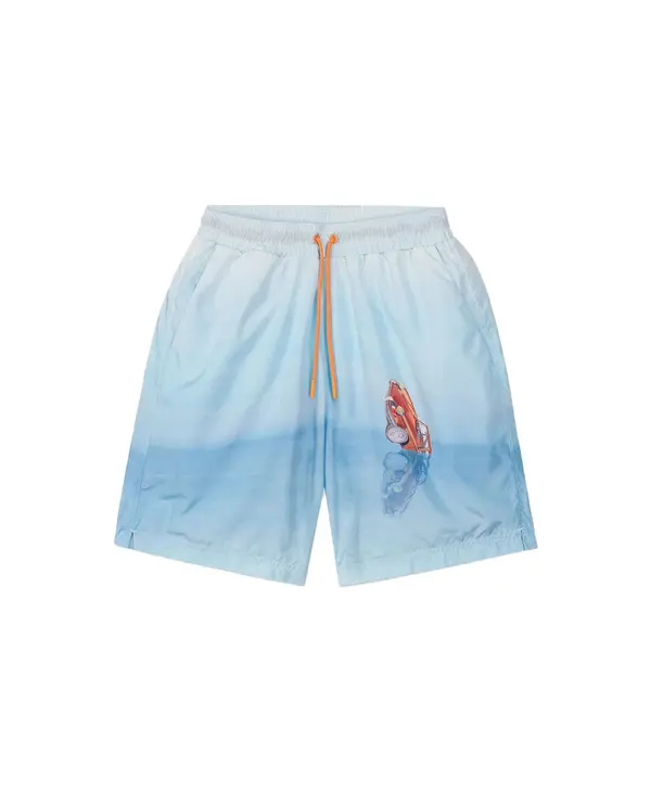 Relaxed Fit Underwater Fun Swim Shorts 