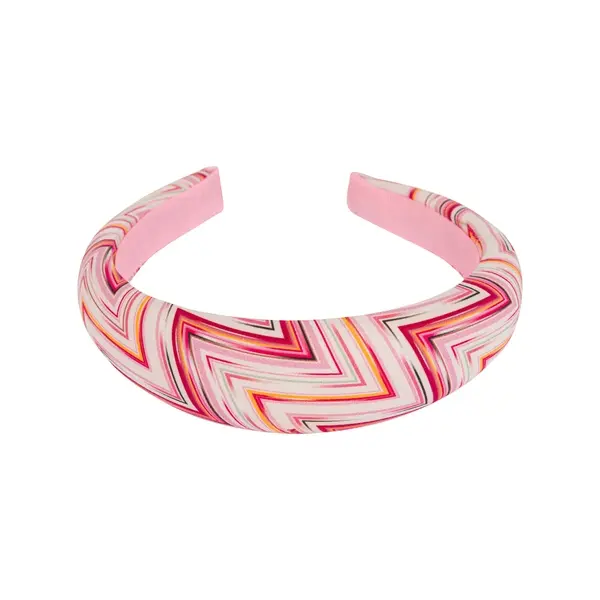 Padded Zigzag Print Headband
