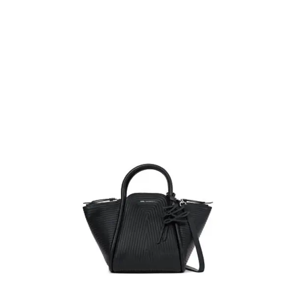 K/Wellen Small Leather Tote Bag 