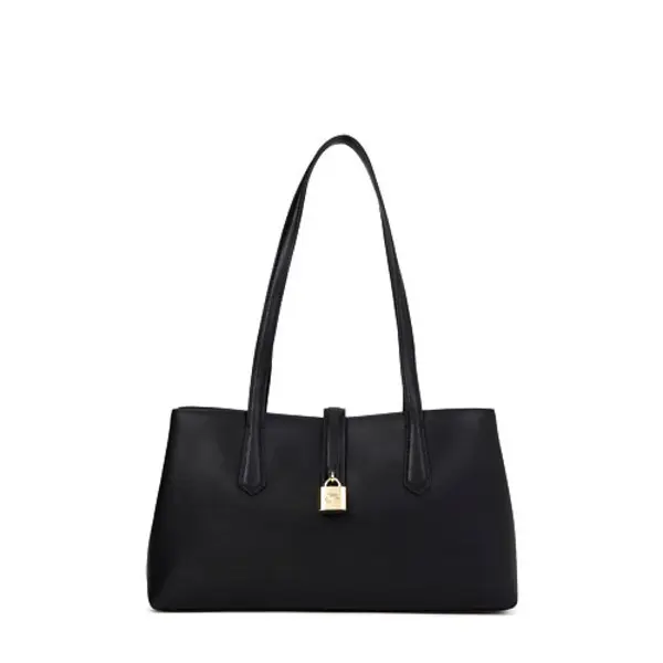 K/Autograph Padlock Leather Shoulder Bag Image