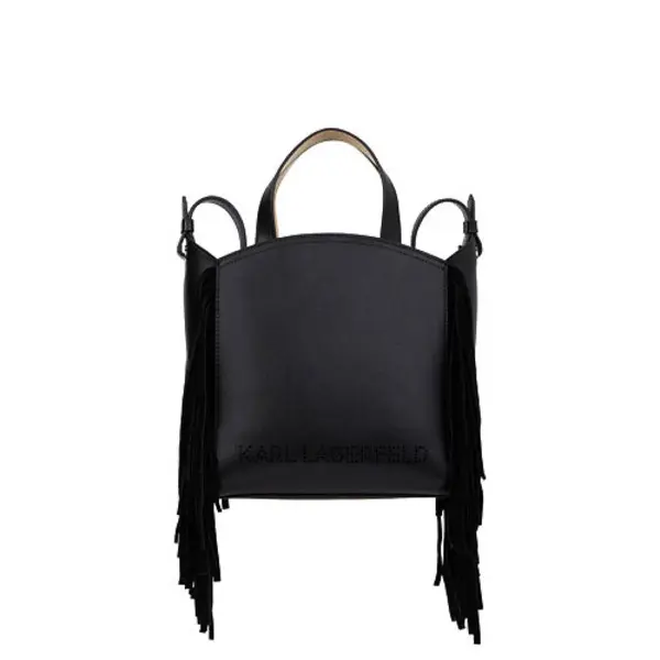 K/Circle Small Fringe Tote Bag