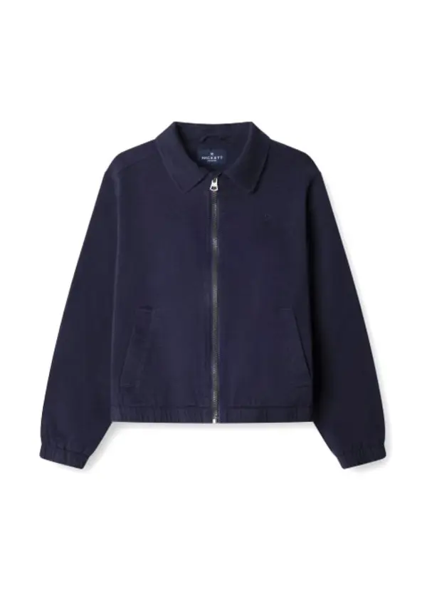 Zip-Up Harrington Jacket Image