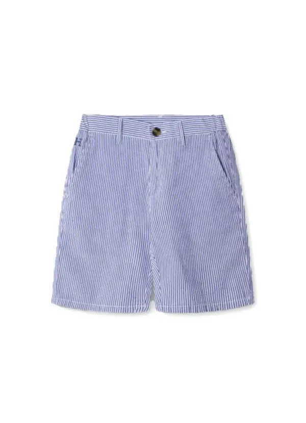 Classic Fit Seersucker Stripe Bermuda Short