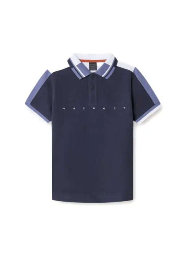 Short Sleeve Multicolor Polo