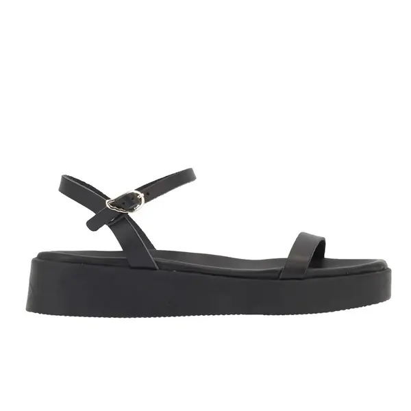 Minimalist Single-Strap Leather Sandals
