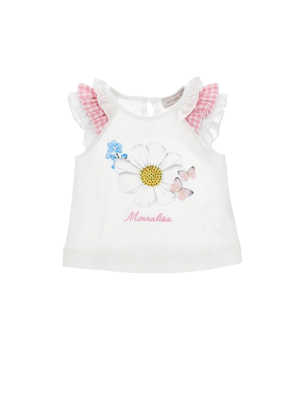 Daisy Flower Print T-Shirt