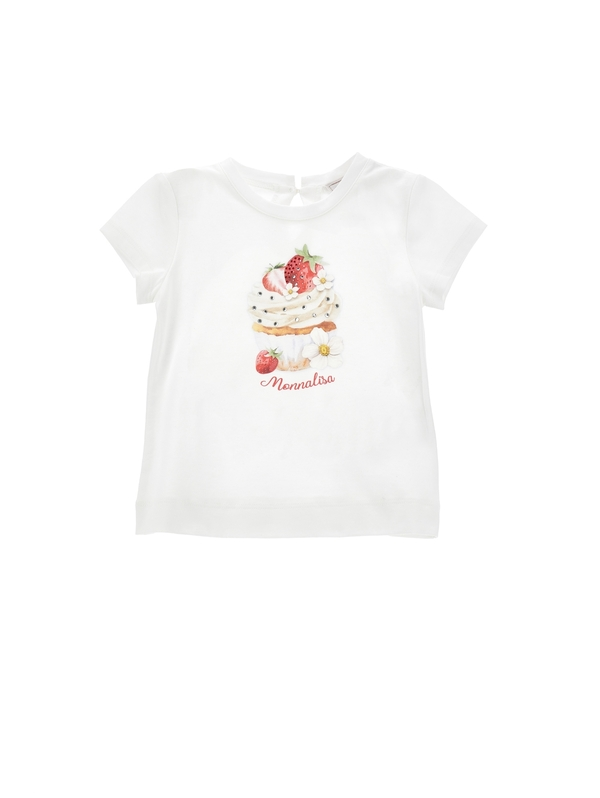 Baby Girl Muffin Short Sleeve T-Shirt Image