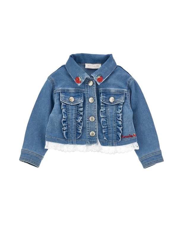 Baby Girl Winnie the Pooh Jeans Jacket Image