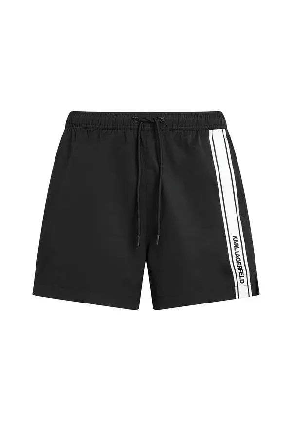 Elongated Logo Board Shorts