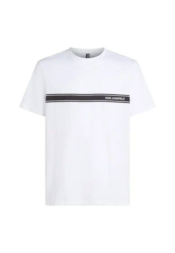 Elongated Logo Graphic Short Sleeve T-shirt
