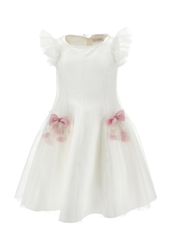 Tulle Dress with Bows