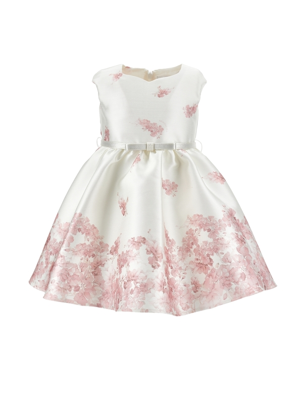 Floral Dress with Belt
