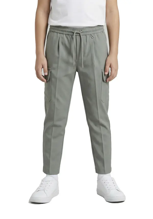 Drawstring Cargo Trousers