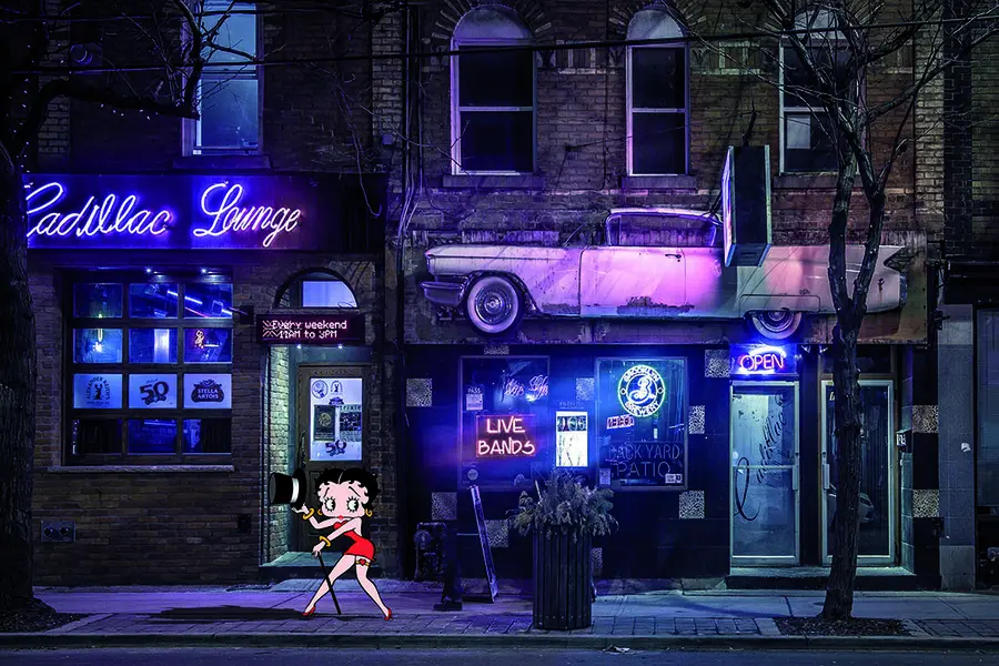 CITY COMICS - Betty Boop Cabaret Poster