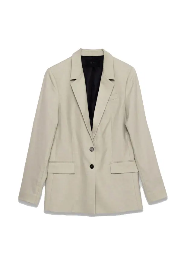 Plain Lining Suit Jacket