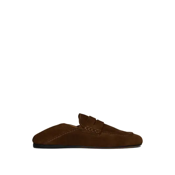 Suede Loafers