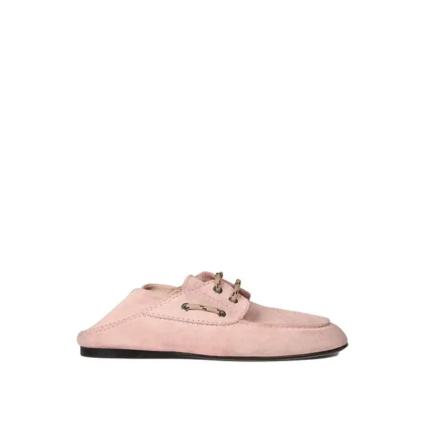 Suede Boat Shoe Loafers